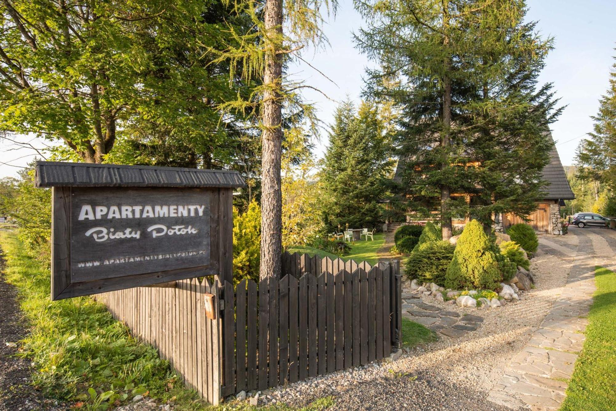 Apartamenty Bialy Potok Witów Exterior foto